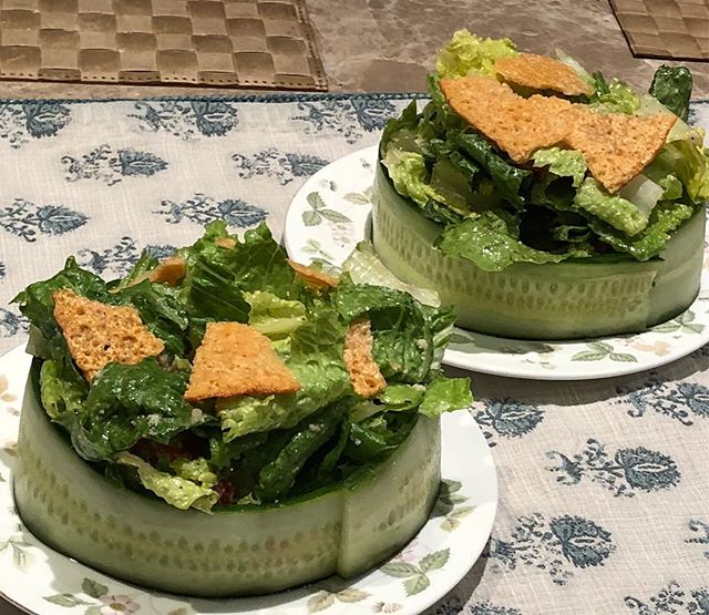 Caesar Salad No Croutons No Problem Parmesan Crisps Gluten Free And